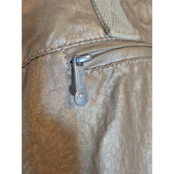 Kipling Quartz Metallic Wes Crossbody Bag Sparkly Gold With Gorilla Keychain - Picture 11 of 15